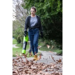 Greenworks 48V 217 Km/h Cordless Brushless Axial Blower (2 X 2AH Battery & Charger) -Garden Tools Shop 374171 7