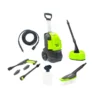 Greenworks G30 120 Bar Pressure Washer (Inc Patio Cleaner, Brush & Foam Sprayer)
