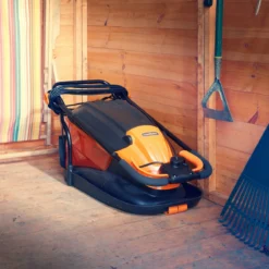 LawnMaster 33cm 1500W Hover Collect Lawnmower And 350W Grass Trimmer Set -Garden Tools Shop 380155 9