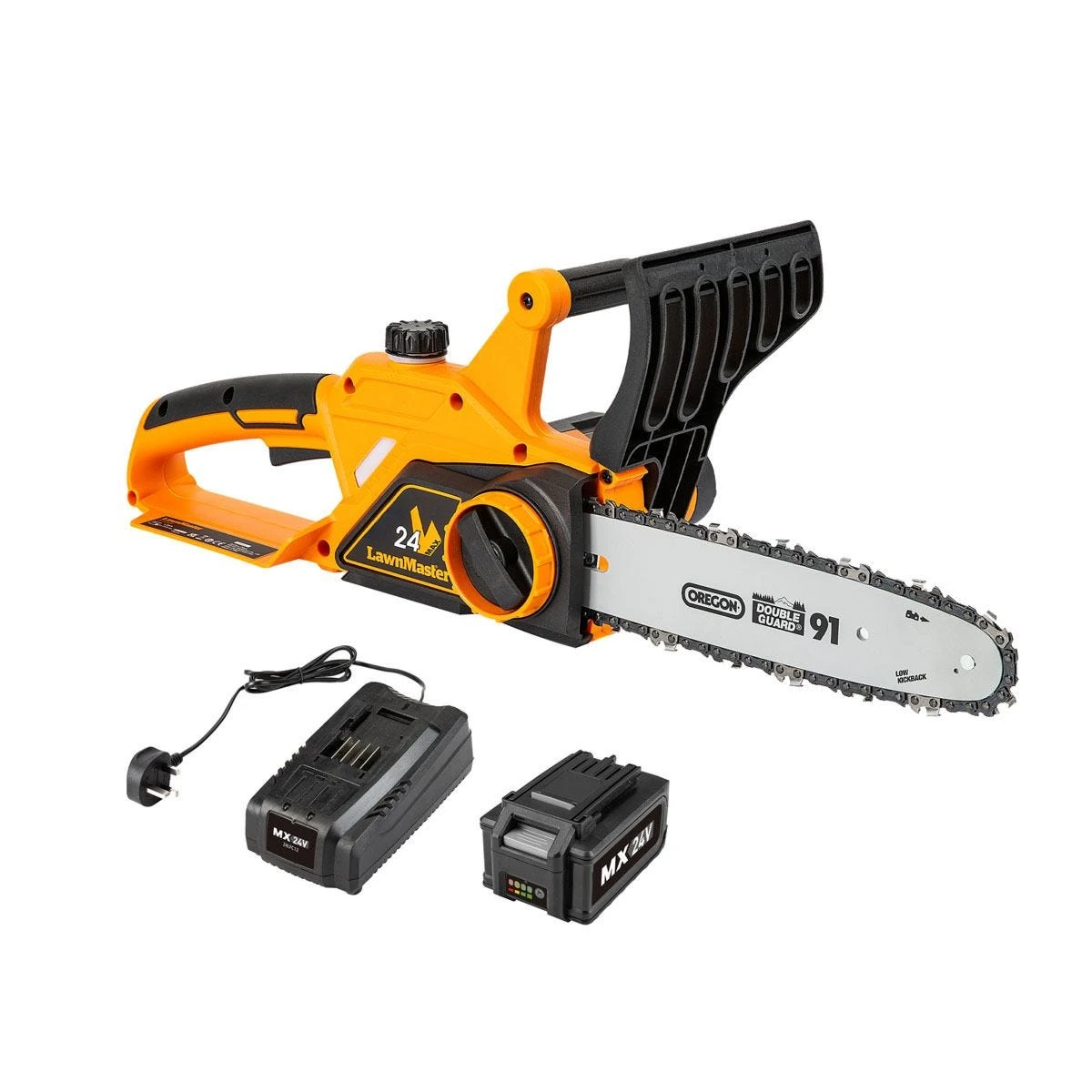 LawnMaster MX 24V 25cm Cordless Chainsaw 1 LawnMaster MX 24V 25cm Cordless Chainsaw