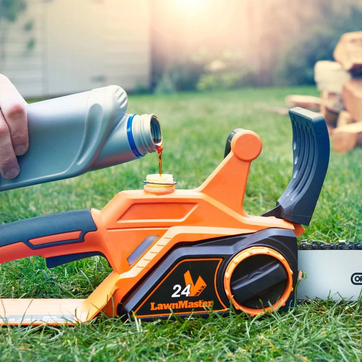 LawnMaster MX 24V 25cm Cordless Chainsaw 7 LawnMaster MX 24V 25cm Cordless Chainsaw - Image 7