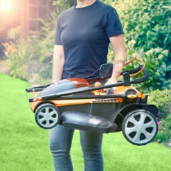 LawnMaster MX 24V 48V 41cm Cordless Lawnmower With 4 Battery Packs -Garden Tools Shop 380168 8