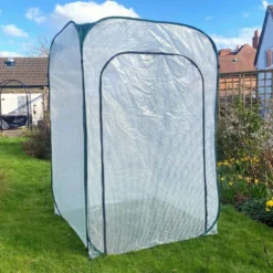 Gardenskill Pop-up Poly Greenhouse Plant Cover 1.25 X 1.25 X 1.85M 10 Gardenskill Pop-up Poly Greenhouse Plant Cover 1.25 X 1.25 X 1.85M -Garden Tools Shop 380197 3