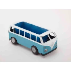Kings Coronation Blue Campervan Planter