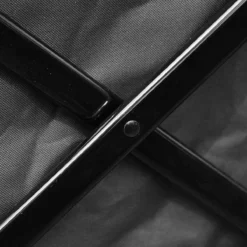 Outsunny Outdoor Pull Along Folding Cargo Wagon - Dark Grey -Garden Tools Shop 403484 6