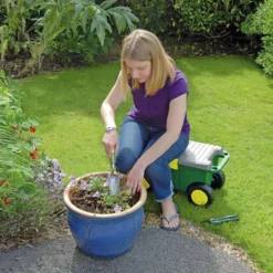 Draper Gardeners Tool Cart And Seat - Green & Grey -Garden Tools Shop 60852 iu1 1